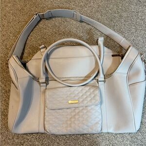 Light Gray Weekender Bag